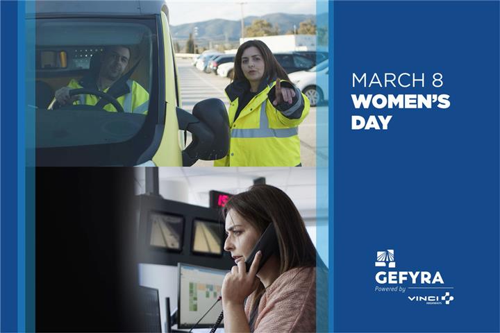 Gefyra celebrates International Women’s Day by highlighting the positive contribution of women to the maintenance and operation of the Bridge