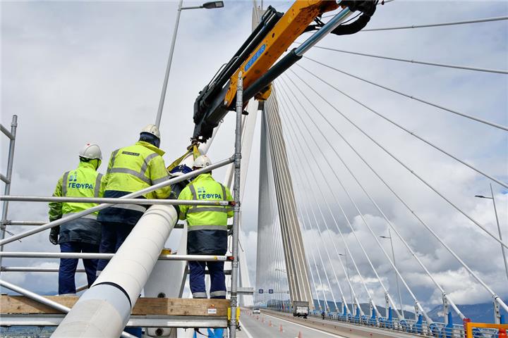 Σε καινοτόμα έργα συντήρησης συνεχίζει να επενδύει η Γέφυρα για τη μεγιστοποίηση της ασφάλειας και της λειτουργικής απόδοσης (Φωτογραφίες & βίντεο)