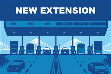 New extension of free crossing from the Rio - Antirrio Bridge