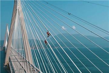 Rion-Antirrion bridge releases new video highlighting spectacular maintenance
