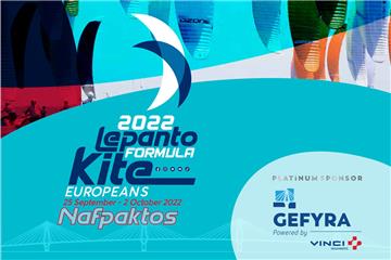 2022 LEPANTO FORMULA KITE EUROPEANS - GEFYRA PLATINUM SPONSOR